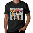 thumbnail image 2 of Interesting animal art colored giraffe pictures, designed shirts, artistic displays, T-shirts for lovers, casual and breathable gifts for men, women, boys, girls, and children, 2 of 4