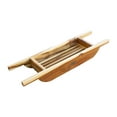 thumbnail image 3 of EcoDecors® Eleganto® 29" Teak Wood Bath Caddy in EarthyTeak Finish, 3 of 11