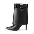 thumbnail image 2 of DREAM PAIRS Women's Ankle High Boots Pointed Toe Stiletto Heel Slip On Fashion Dress Boots with Buckle Strap, 2 of 8