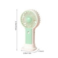 thumbnail image 3 of UttpKLBx Portable Usb Rechargeable Fan Bladeless Portable Mini Fans Tower Handheld Folding Fan Air Conditioner for Bedroom, for Home Office Bedroom (Green), 3 of 8