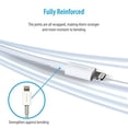 thumbnail image 1 of HomeSpot Cable corto USB C a Lightning 8 pulgadas 2 Pack Apple MFI Cab, 1 of 2