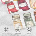 thumbnail image 5 of Yayeee 100% Cotton Hand Towels for Bathroom 16" x 28" Soft Absorbent Kitchen Towel, Colorful Jam Jars, 5 of 7