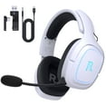 thumbnail image 1 of FFN Audífonos Gamer Inalámbricos de 2.4GHz para PS5/PS4, PC, Switch, Audífonos Gamer Bluetooth 5.2 con Micrófono con Cancelación de Ruido, Batería de 45H, Modo con Cable de 3.5mm para Xbox Series - B, 1 of 10