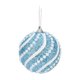 thumbnail image 4 of Bolas colgantes navideñas de 8 cm, ligeras y con lentejuelas brillantes para Navidad. Azul, 4 of 9