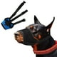 thumbnail image 4 of Bozal, para perros que ladran y no muerden, bozal ajustable, transpirable, bozal potable, 4 of 5