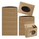 thumbnail image 1 of Uxcell 4"x3"x1" Caja de Jabón de Papel con Ventana, Cajas de Jabón Hechas en Casa, Cajas de Regalo Ovaladas, Paquete de 30, 1 of 6