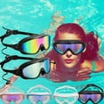 thumbnail image 2 of Isvgxsz Clearance Swimming Goggles Swim Pool Goggles Anti Fog Anti UV No Leakage Clear Vision for Men Women Adults Teenagers, 2 of 2
