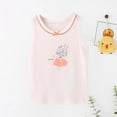 thumbnail image 3 of Toddler Tank Tops Girls Fashion Tank Tops Sleeveless Cami Tanks Cotton Floral Undershirt for Dance Floral Kids Summer Vest Watermelon Red,150, 3 of 3