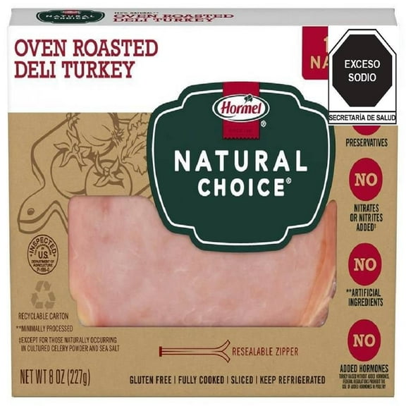 Pechuga de pavo Hormel Natural Choice rostizada 227 g