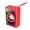 Red, variant on Black Portable Bluetooth Speaker With Colorful Ambient Light, Desktop Subwoofer And Bluetooth 5.3, For Outdoor Camping, Car And Home Party
