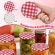 thumbnail image 3 of MERRYHAPY 40Ud Tapas Para Frascos Con Rosca Multi Color Para Guardar Mermeladas Y Salsas, 3 of 7