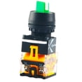 thumbnail image 1 of Interruptor De Botón De Bloqueo De Plástico LA22B-20X / 3 Interruptor De Botón De Dispositivo De Autobloqueo Con Cabeza De Aluminio Y Larga útil Zulema Interruptor de botón de enclavamiento, 1 of 8