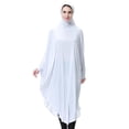 thumbnail image 2 of lionlar Robe de Prière Musulmane pour Femmes, Couverture Complète, Pièces Arabes, Robe Suspendue - Bleu, TG, 2 of 9