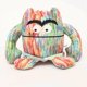 thumbnail image 3 of Dibujos animados lindo divertido demonio boca grande monstruo juguetes de peluche muñecas de colores de anime para niños regalos de fiesta de cumpleaños de Halloween, 3 of 5