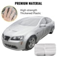 thumbnail image 3 of VEVOR Clear Plastic Car Cover 10pcs Disposable Car Covers, 22' x 12' Universal Plastic Car Cover, Waterproof Dust-Proof Full Cover, Outdoor Indoor Car Cover, Effective Protection, Universal Type, 3 of 9