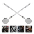 thumbnail image 2 of Retractable Mirror Tools for Car Inspection 2 Pieces Silver Stainless Steel Lightweight Design, 2 of 8