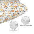 thumbnail image 3 of Fotbe Floral1 Funda de Almohada Decorativa Estilo Occidental, Lujo en Algodón, Fundas para Almohadas King, Cojín Estampado para Decoración del Hogar-20"x30", 3 of 6