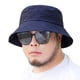 thumbnail image 5 of Minnieouse Sombreros de pescador ligeros y cómodos para hombres Sombrero de protección solar de poliéster de amplia aplicación azul marino Azul marino tamaño estándar 2piezas, 5 of 6