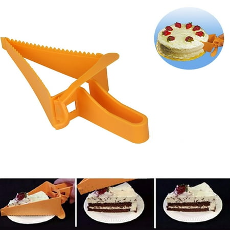 

New Cake Pie Slicer Sheet Guide Cutter Server Bread Slice Kitchen Gadget