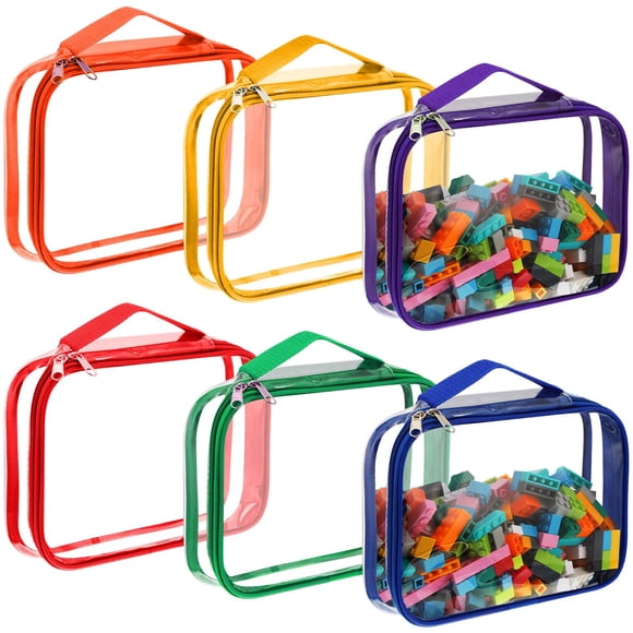 Bolsas organizadoras de PVC Sanwuta, impermeables, 6 unidades