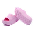 thumbnail image 4 of NOKIO Women'S Fashion Flip Flops Thick Soles Fashion Women Summer Sandals Platform Shoes Beach Hole Shoes Beach Sandal Woman Comfort Lightweight Ultra Cushion EVA Slides, 4 of 5