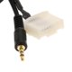 thumbnail image 3 of Conector Adaptador de Conector de de sonido AUX de 3,5 Mm para Coche s Negros para, 3 of 7
