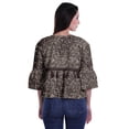 thumbnail image 2 of Moomaya Hauts Boho en Coton Blouses Décontractées d'Été Col Rond T-Shirt, 2 of 4