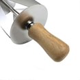 thumbnail image 4 of 1Pc Professional Stainless Steel Triangle Knife For Baking And Rolling Dough Easy To Use And Durable, 4 of 5