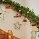 thumbnail image 4 of Adornos navideños de estrellas de arpillera (paquete de 4) | Medias navideñas de poliéster con guantes | Decoración festiva para interiores y exteriores | Adornos rústicos para colgar en Navidad, 4 of 6