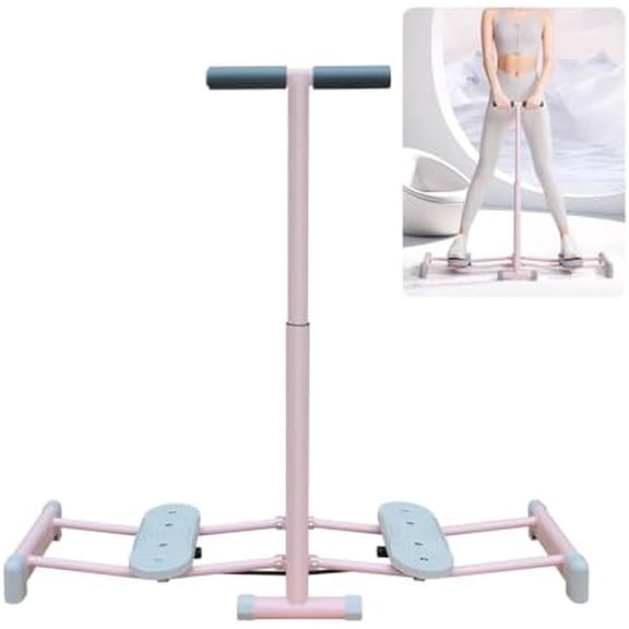 Foldable Leg Exercise Machine,Height Adjustable Resistance Bands Machine Exercise Equipment for Leg Pelvic Floor Muscle Workout,Core Strength Training for Home$$Sport & Recreation Other
