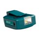 thumbnail image 5 of Adaptador USB ADP05, convertidor de fuente de alimentación para linterna LED de trabajo compacta, portátil y resistente de 14-18 V para exteriores., 5 of 8