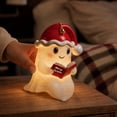 thumbnail image 5 of Cute Ghost Reading Book Lamp, Halloween Light Up Ghost Statue Night Light House Mantel Decor, Ghost Warm Lighted Indoor Figurine Lamps for Party Bedroom Shelf Table Centerpiece (S), 5 of 7