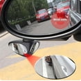 thumbnail image 2 of Eoozwa HD Car Blind Spot Mirror 360 Rotatable Rain Proof Real Glass Adhesive Mount for Side View Mirror Visibility, 2 of 4