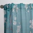 thumbnail image 3 of DESIGN ART Designart 'Blue Cherry Blossoms I' Traditional Curtain Single Panel 52 in. wide x 63 in. high - 1 Panel 63 Inches, 3 of 5