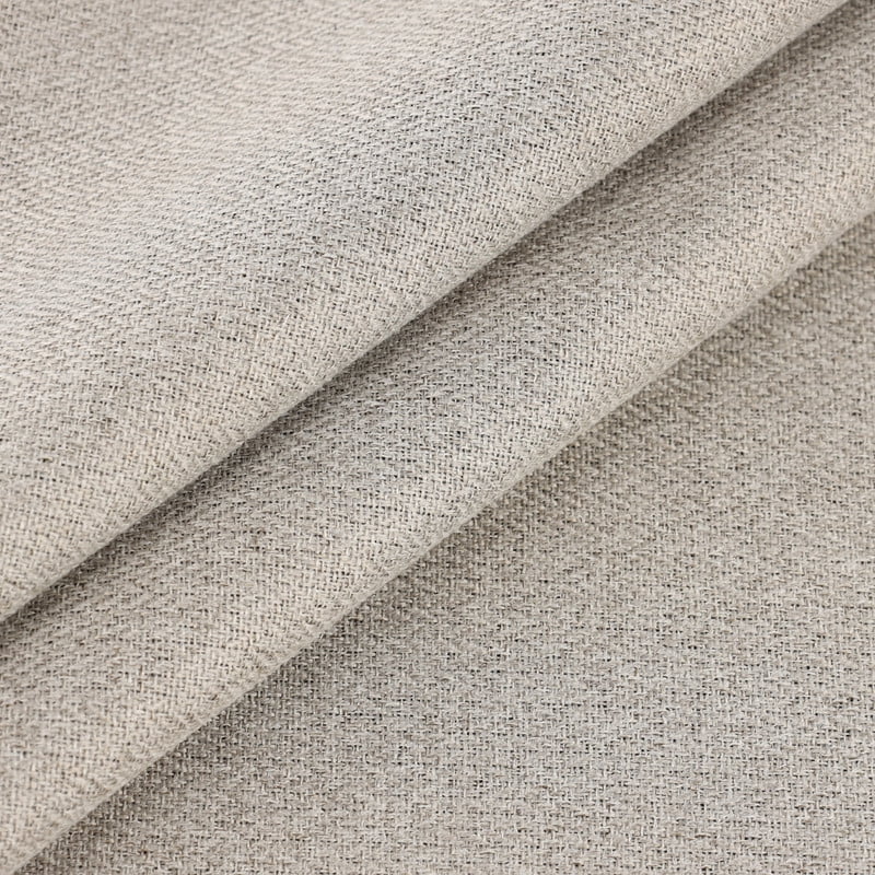 Superior Nyan 100% Blackout Curtains Set of 2, Grommet Header Curtain Panel Pair, Oatmeal Beige, 52"W x 96"L