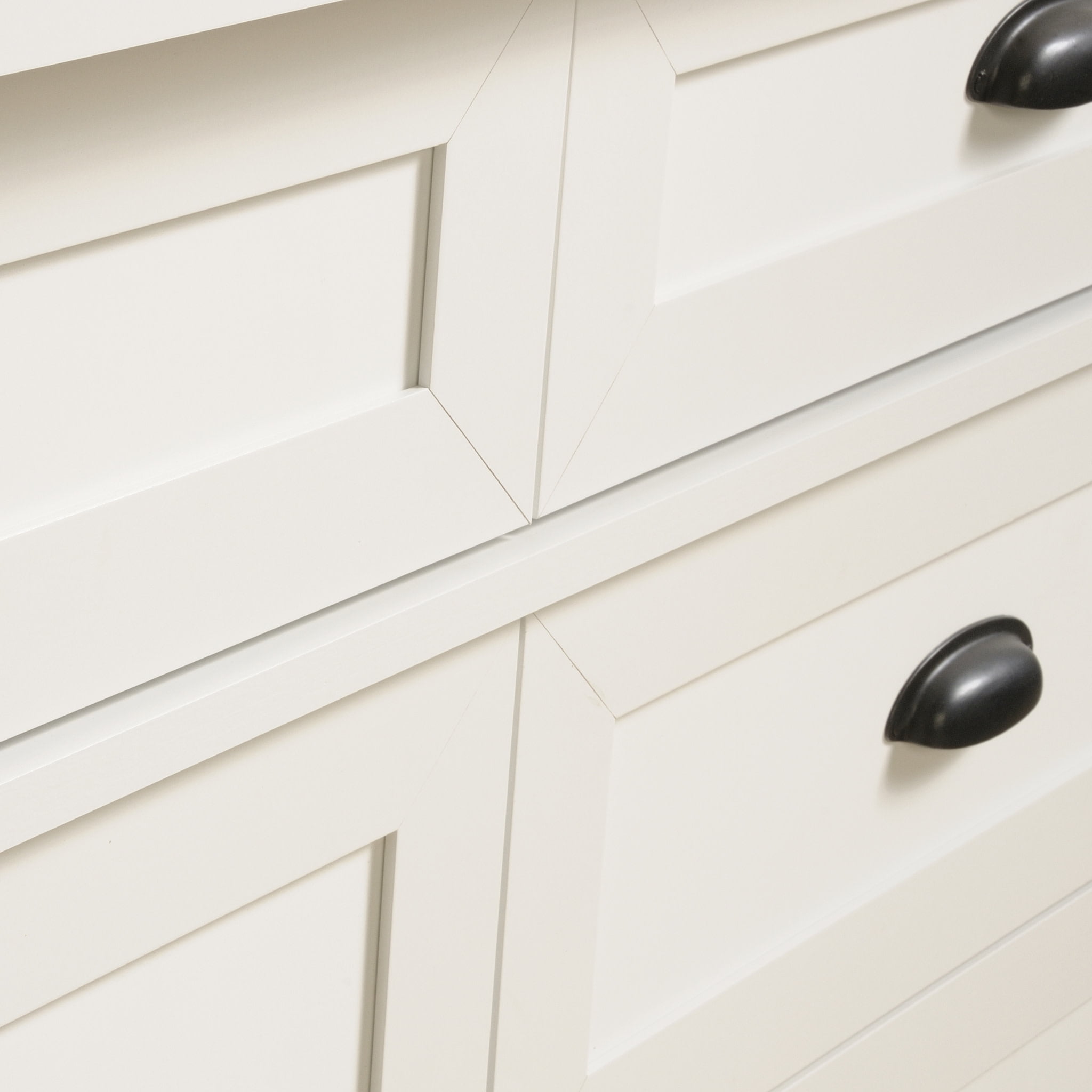 Sauder Furniture County Line 6-Drawer Dresser, Salt Oak Finish - Walmart.com