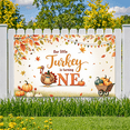 thumbnail image 5 of Autumn Leaves Turkey Birthday Banner Pumpkin Design Fall Thanksgiving for Kids Party Decoration Indoor Celebration Festive Event, 5 of 8
