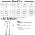 thumbnail image 3 of leijia Summer Plus Size Cotton Linen Pants for Women Elastic Waist Loose Fit Straight Leg Lounge Pants with Pockets Comfortable Long Pants, 3 of 4