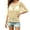 Yellow, variant on UDAUDU Sheer Beach Cover Ups for Women Crochet See Through Crop Tops Knit Tops Crochet Spring Summer Hollow Out Tee White M