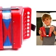 thumbnail image 4 of Acordeón pequeño de 7 teclas para niños, juguetes educativos, instrumentos musicales, 4 of 5