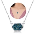 thumbnail image 2 of Collier Pendentif Femme Mode Diamant Forme Breloque Collier Clavicule Collier, 2 of 8