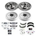 thumbnail image 3 of PowerStop Front and Rear Z36 Truck & Tow Brake Pad Rotor Drum and Shoe Kit Fits: FORD Select Models K15170DK-36, 3 of 10