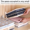 thumbnail image 4 of PENGXIANG Lazy Folding Clothes Board Shirt Pants Storage Organizer Wardrobe Clothing Divider Table 10Pcs, 4 of 10