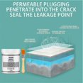thumbnail image 3 of Invisible Waterproof Bonding Wall Adhesive Sealant Anti-leakage Agent + Brush -aqwg, 3 of 5