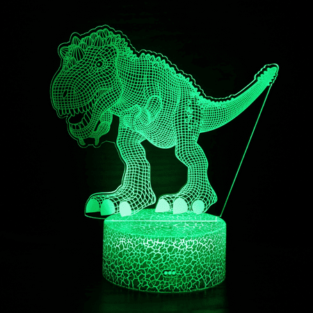 

Creative 3D Night Light Night Light for Kids Room Remote Control & Touch Decor Lamp 7 Colors Timer Kids Birthday Christmas Gifts(Type B)