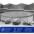 thumbnail image 2 of Couverture de Piscine Ronde d'Hiver Pro-Shield 27 Pieds Platine, 2 of 5