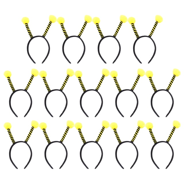 14 diademas con antenas de abeja para fiestas y festivales. Accesorio para el cabello.