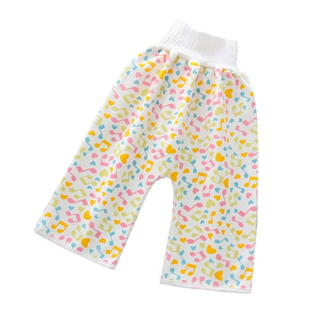 

TAIAOJING Waist Elastic Diaper Shorts Comfy Loose Children s Leakproof Waterproof And Girls Pants Fall Outfit 2-4 Years