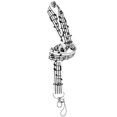 thumbnail image 2 of Lanyard Neck Strap Badge Lanyard Detachable Lanyard ID Holder Keys Phone Lanyard, 2 of 4