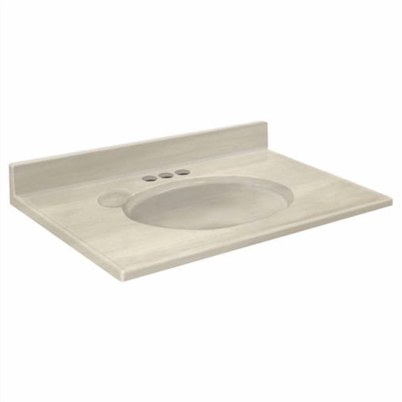 Transolid 25'' Single Bathroom Vanity Top